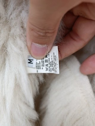 Abrigo largo Stradivarius efecto borrego