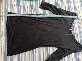 Vestido negro Zara