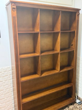 Estantería Nogal Macizo, madera maciza