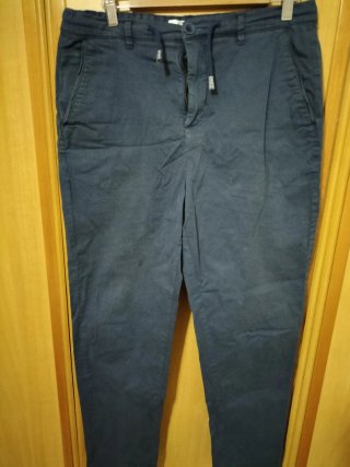 Pantalón Verano Springfield Azul Chicos Cordones