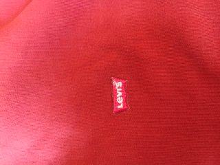 Sudadera Levi's Roja con Cremallera