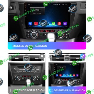 Radio Pantalla CARPLAY GPS para BMW SERIE 3 E90