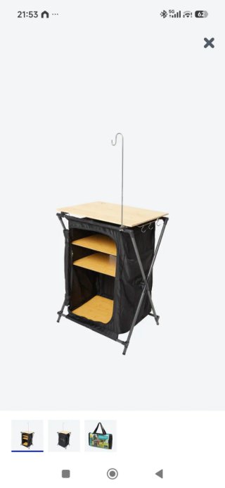 Armario Cocina Camping Plegable