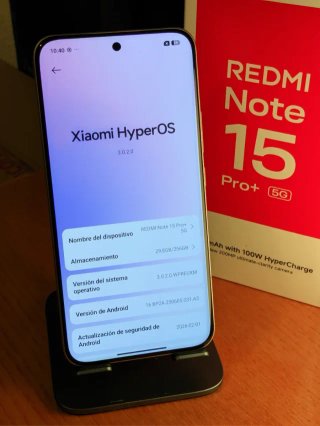 Xiaomi Redmi Note 15 Pro+ Marrón/Dorado