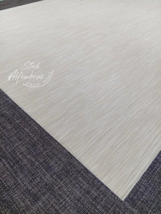 Alfombra 200 x 300 vinilica exterior  beige y gris