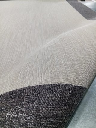 Alfombra 200 x 300 vinilica exterior  beige y gris