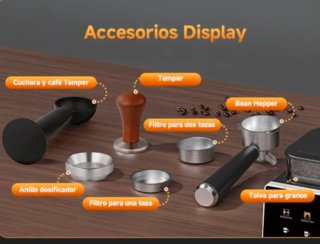 Cafetera Espresso AMZCHEF con Molinillo