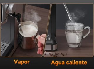 Cafetera Espresso AMZCHEF con Molinillo