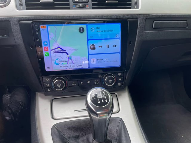 Radio Pantalla CARPLAY GPS para BMW SERIE 3 E90