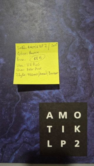 Amotik LP2 2x12" Vinilo Techno
