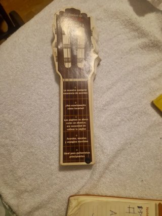 Abanico de acordes para guitarra