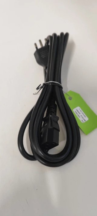 OFERTA SOLO HOY  Cable de alimentación negro