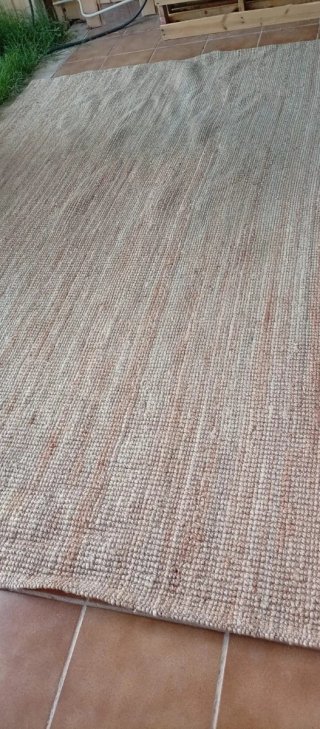 Alfombra Yute Beige y Marrón