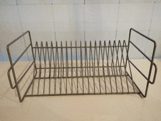 Estantería Metálica para CDs Gris