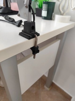 Lámpara Flexo de escritorio IKEA gris TERTIAL