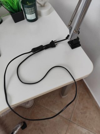 Lámpara Flexo de escritorio IKEA gris TERTIAL