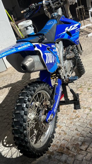 Yamaha YZ 250F 2008 Motocross Azul