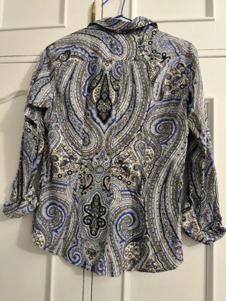 Camisa Etro Mujer Talla 44 Multicolor