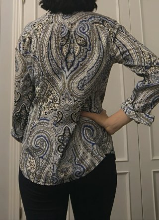 Blusa Etro Mujer Talla 44 Multicolor