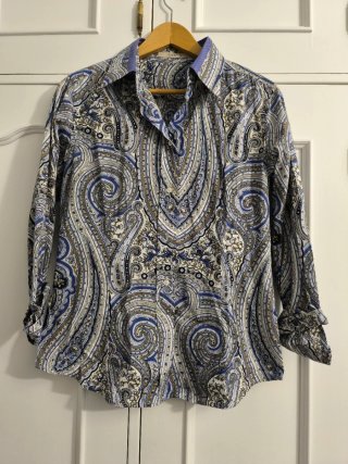 Blusa Etro Mujer Talla 44 Multicolor