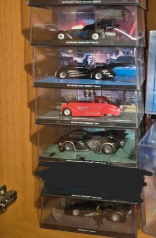 Lotto auto model modellini 1:43 Batman Batmobile