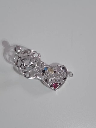 Colgante Corazón Plata 925