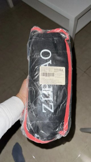 Silla Camping Plegable c/Bolsa Negra/Roja