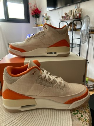 Zapatillas Adidas Beige y Naranja