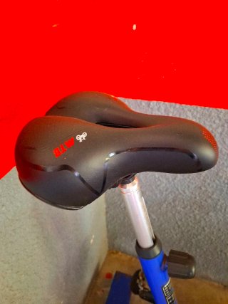 Bicicleta Spinning Azul Cyde 18