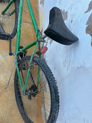 Bicicleta verde Interceptor