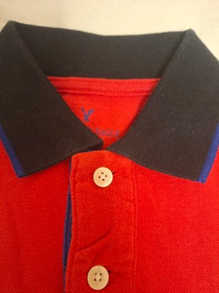 Polo American Eagle Rojo