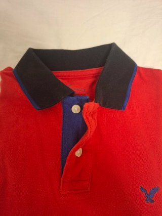 Polo American Eagle Rojo