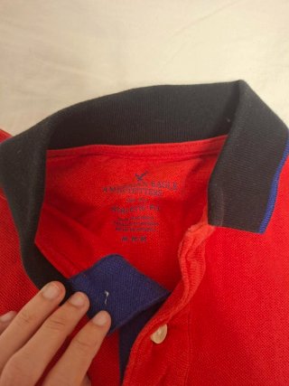 Polo American Eagle Rojo
