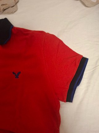 Polo American Eagle Rojo
