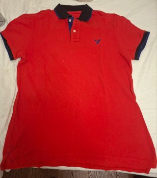Polo American Eagle Rojo