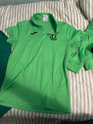 Mochila UE Cornellà Joma Negra y Verde