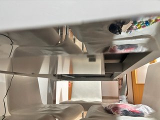 Mesa de comedor cristal y metal