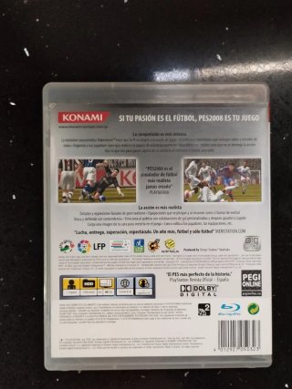 PES 2008 PS3 Pro Evolution Soccer