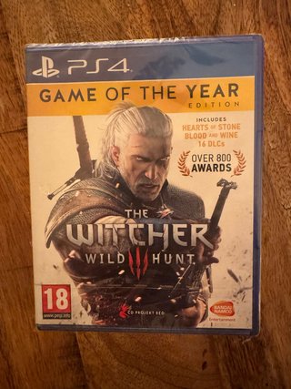 The Witcher 3 Wild Hunt GOTY PS4