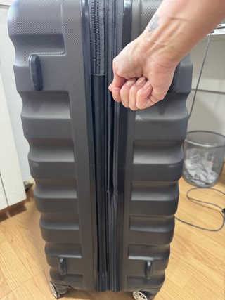 Maleta TravelTino gris 158 cm lineales