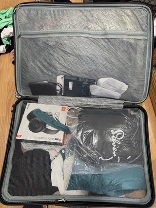 Maleta TravelTino gris 158 cm lineales