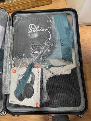 Maleta TravelTino gris 158 cm lineales
