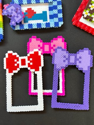 Photocards y marcos Hama Beads