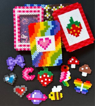 Photocards y marcos Hama Beads