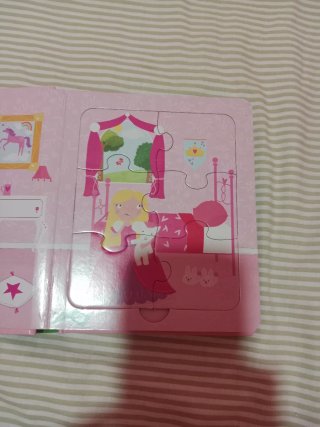 Libro puzle princesa