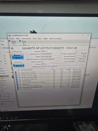 SSD Gigabyte 120GB