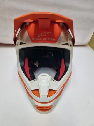 Casco Alpinestars Supertech M8 Naranja