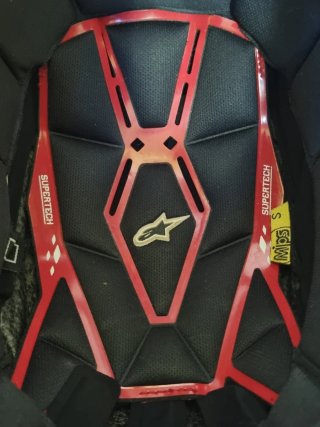 Casco Alpinestars Supertech M8 Naranja