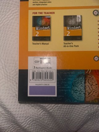 Bach 2 Mindset Workbook (Ingles). Y student’s book