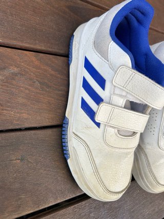 Zapatillas Adidas niño velcro T.36.5